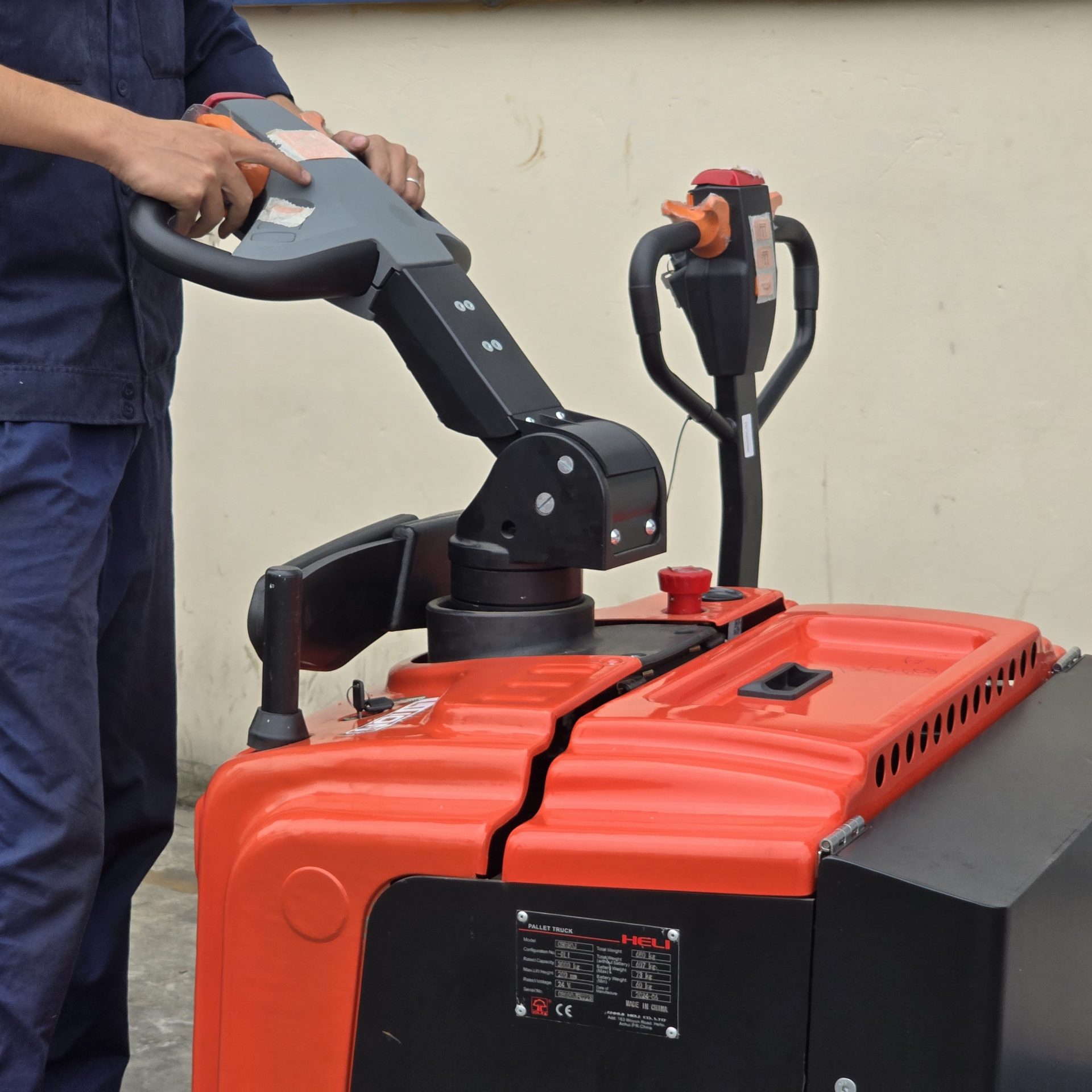 Xe nâng tay điện thấp HELI 3 tấn CBD30J-RLI - Ảnh 5